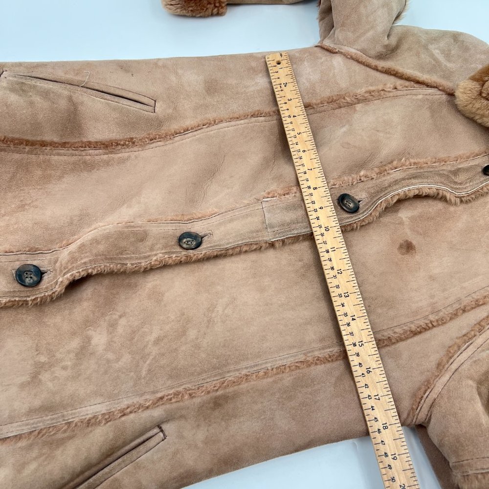 Vintage Morlands Lambskin Coat S - Picture 7 of 8